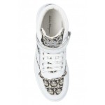 Salvatore Ferragamo - Sneakers Noe Silver 